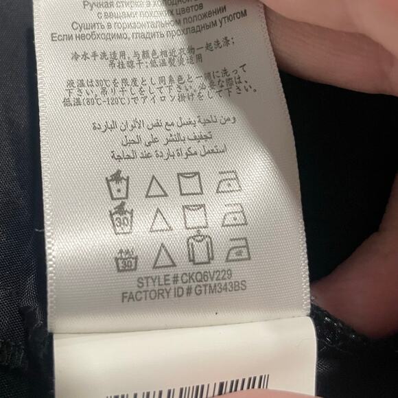 NWT BCBGeneration Sleeveless Dress Tiered Ruffled Womens Sz 4 Black Multicolored - Picture 11 of 14